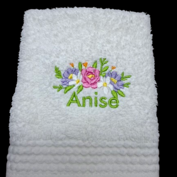 Small flowers Face cloth